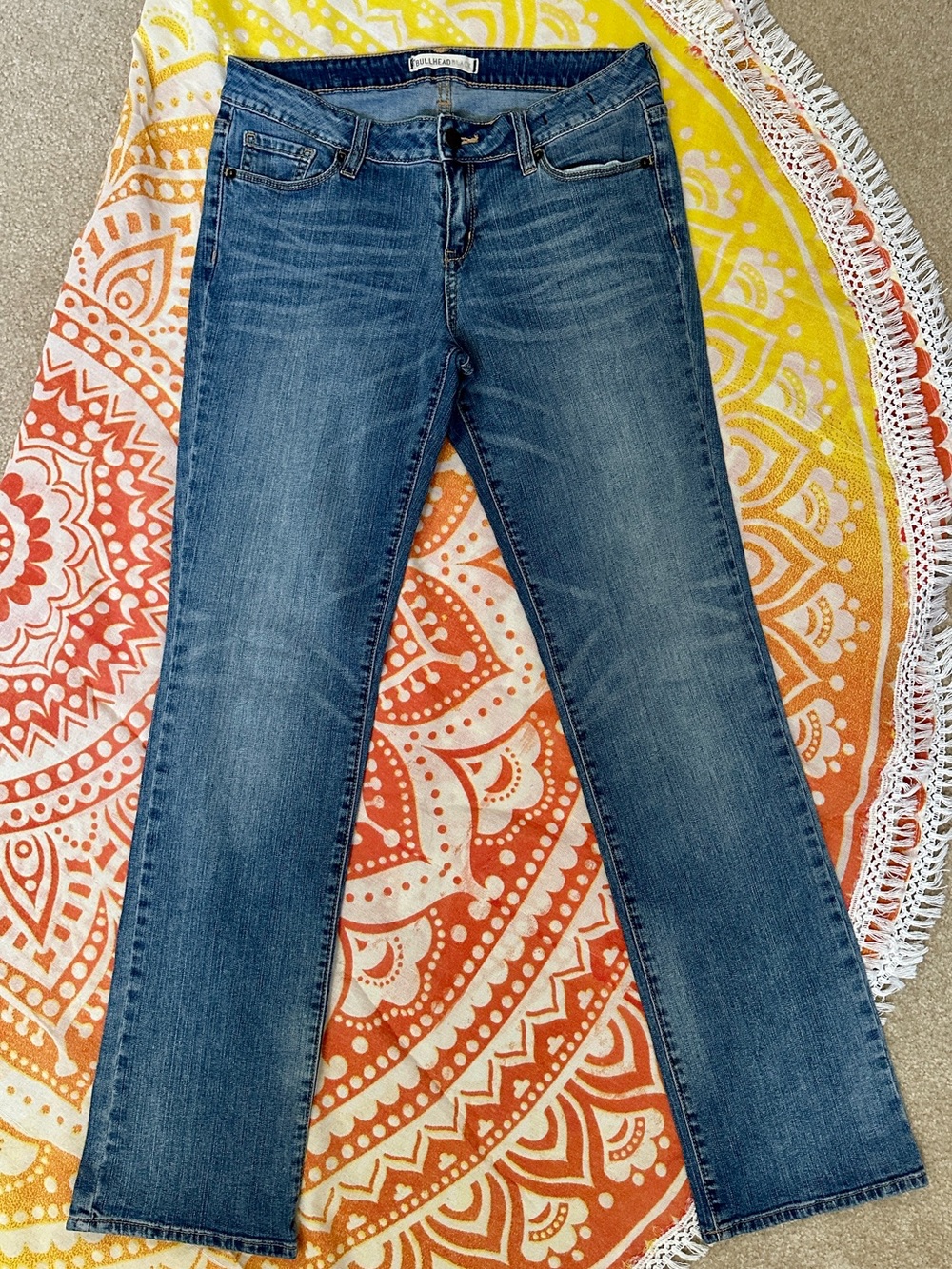 Y2K Vintage Bullhead Straight Leg Jeans 👖